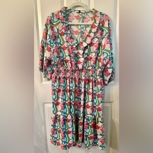 Floral Print Women's Dress